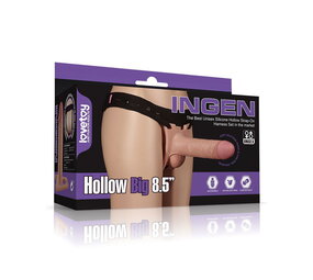 LoveToy Strap-On Harness met Dildo 22 cm - Nude