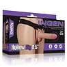 LoveToy Strap-on harnas met dildo 21,5 cm + holle huls