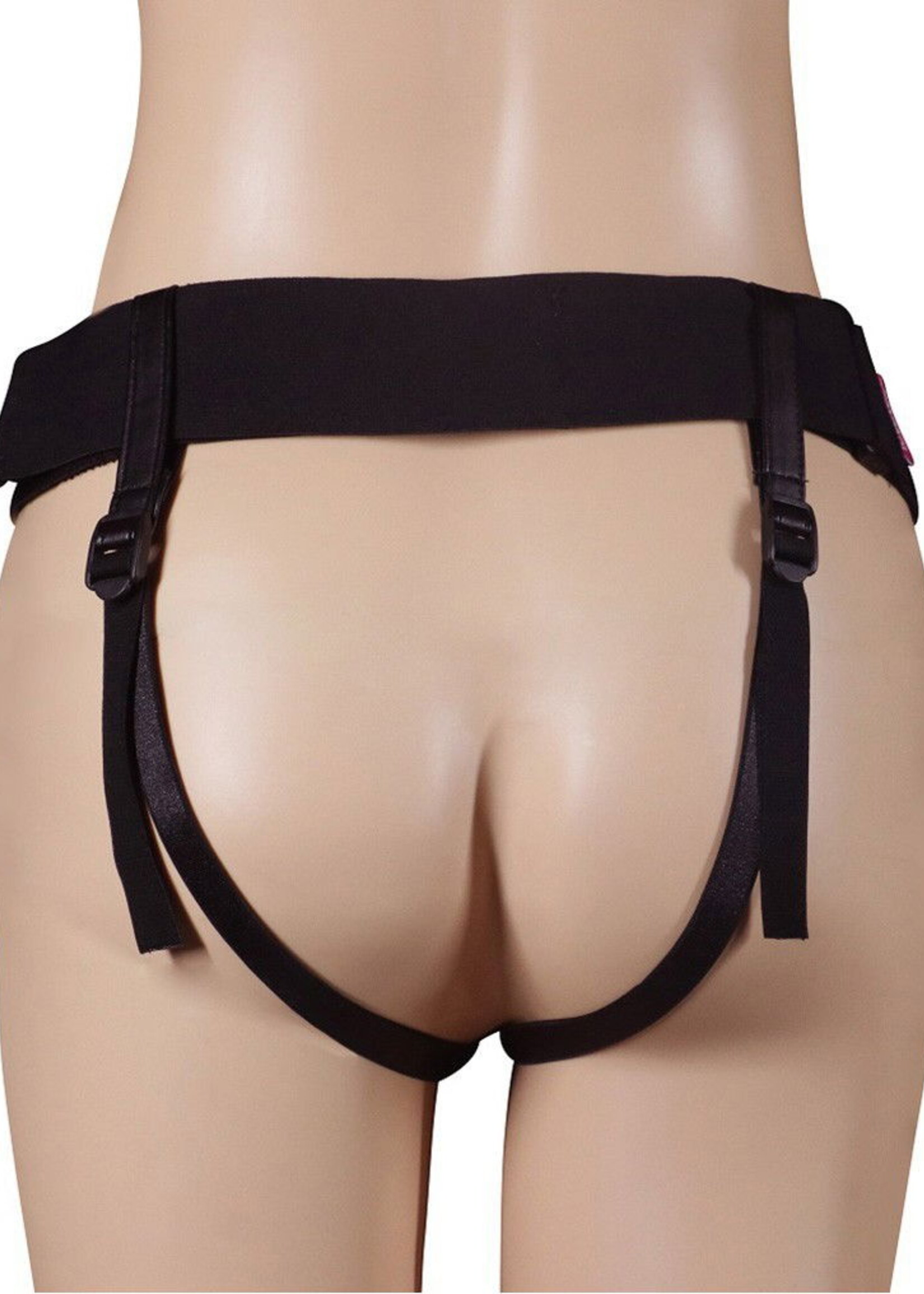 LoveToy Harnais ceinture avec gode 21,5 cm - Nude