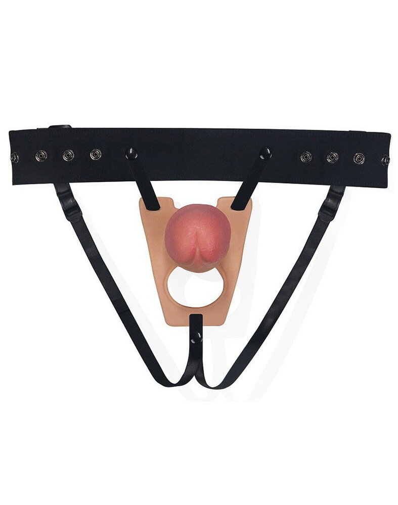 LoveToy Strap-On Harness mit Dildo 21,5 cm + Hohlhülle