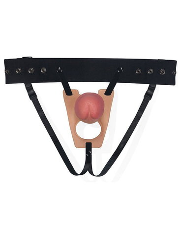 LoveToy Strap-On Harness mit Dildo 21,5 cm + Hohlhülle
