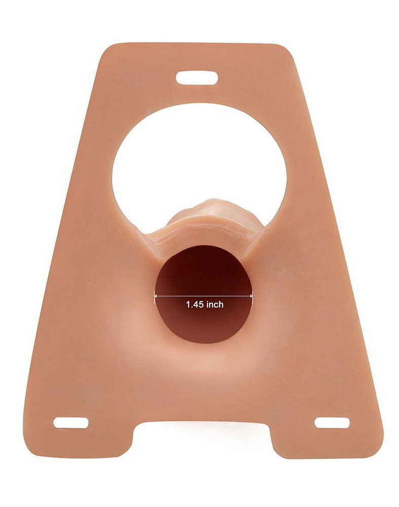 LoveToy Harnais ceinture avec gode 21,5 cm - Nude