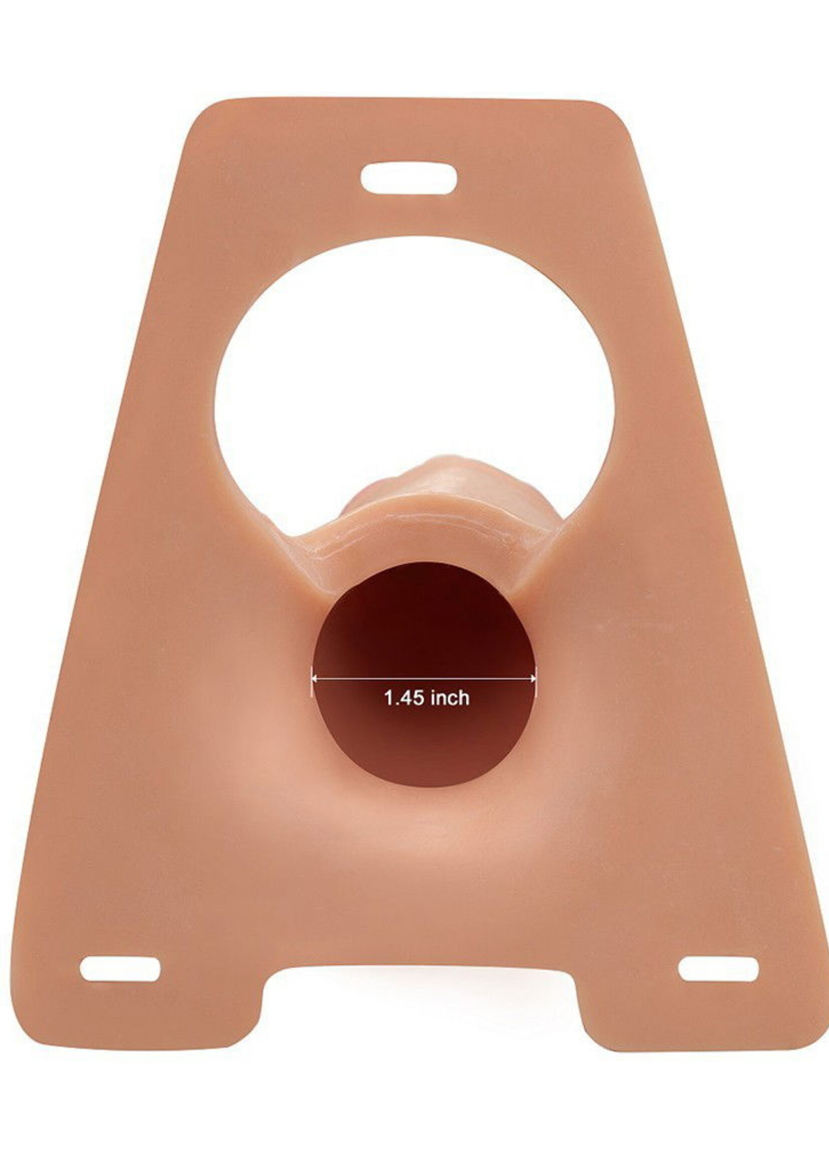 LoveToy Harnais ceinture avec gode 21,5 cm - Nude