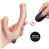 LoveToy iJoy - Double gode vibrant avec télécommande - Nude