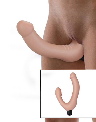 LoveToy iJoy - Doppel Dildo 20 cm Ø3,3 cm + Fernbedienung