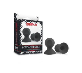 LoveToy Nipple Suckers - Zwart
