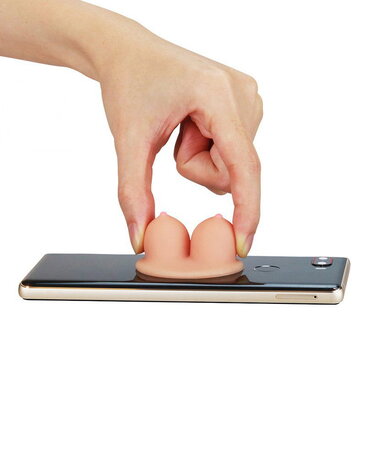 LoveToy Telefoonhouder in de vorm van een borst