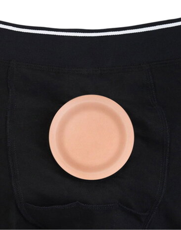 LoveToy Short à ceinture unisexe - Noir