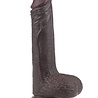 LoveToy Dildo met glijdende huid - Realistische dildo 17,5 cm Ø3,5 cm
