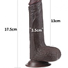 LoveToy Gode coulissant 17,5 cm - Noir