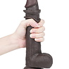 LoveToy Gode coulissant 23 cm - Noir