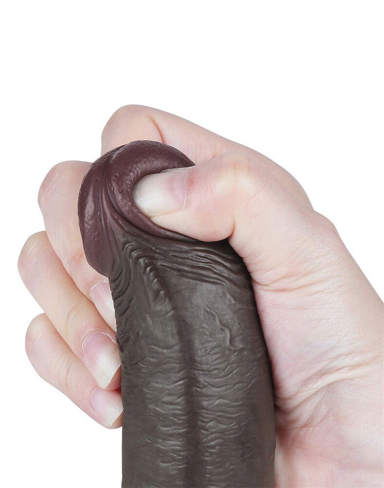 LoveToy Sliding Skin Dildo - Realistischer Dildo 24 cm Ø4,5 cm