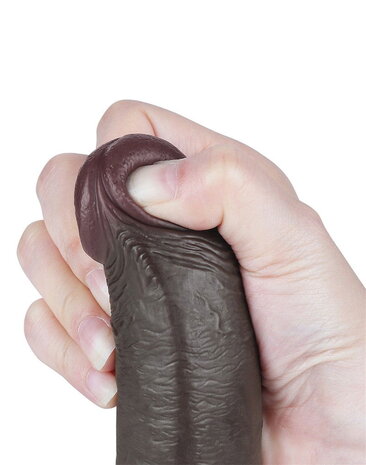LoveToy Sliding Skin Dildo - Realistischer Dildo 24 cm Ø4,5 cm