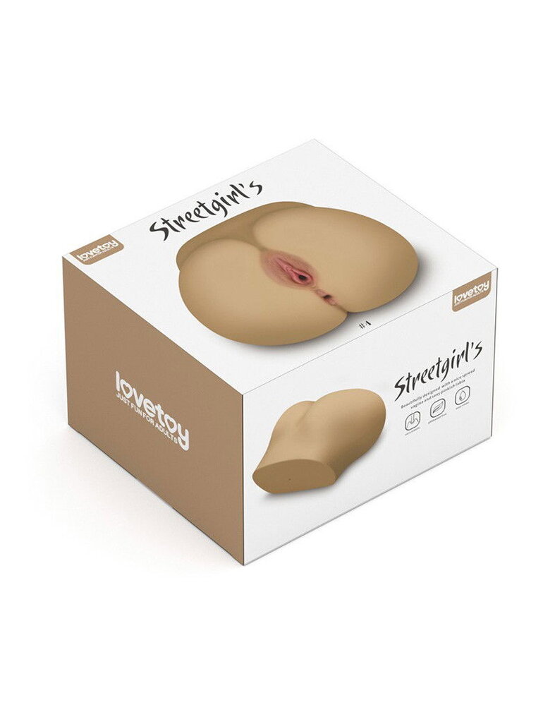 LoveToy Streetgirls 4 - Ass Masturbator mit vaginaler & analer Öffnung