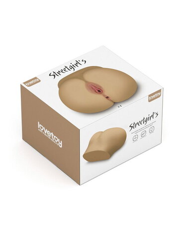 LoveToy Streetgirls 4 - Ass Masturbator mit vaginaler & analer Öffnung