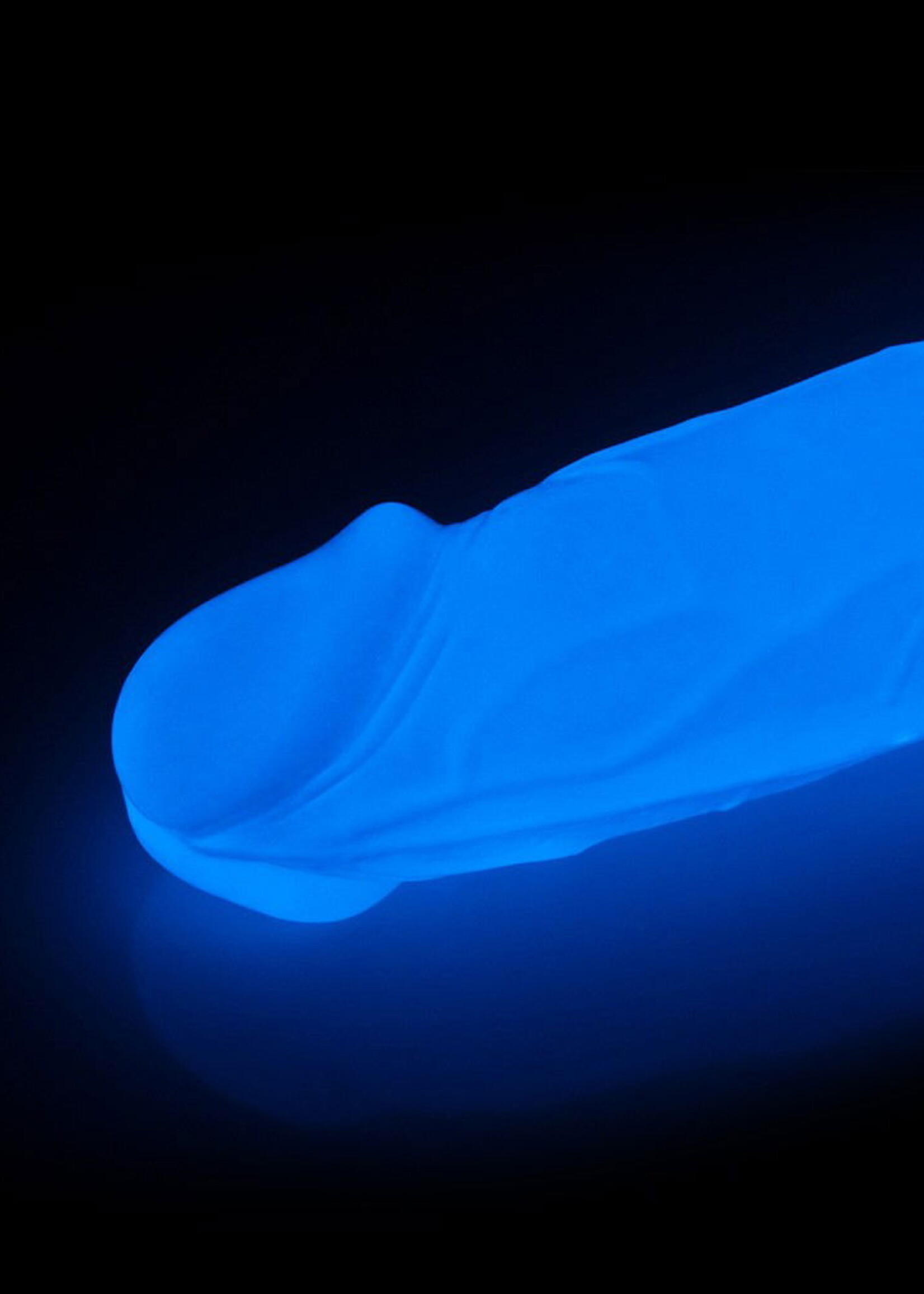 LoveToy Lumino Play Dildo - Realistischer Dildo 19 cm Ø4 cm + Glow in the Dark