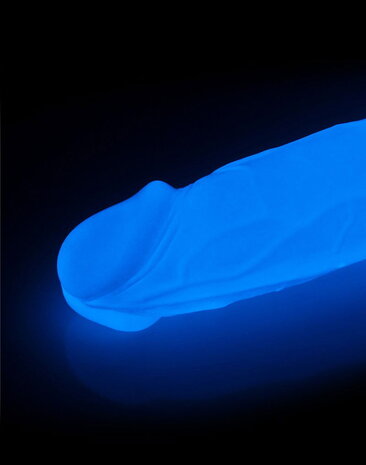 LoveToy Lumino Play Dildo - Realistische dildo 19 cm Ø4 cm + Lichtgevend in het donker