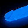 LoveToy Lumino Play Dildo - Realistische dildo 19 cm Ø4 cm + Lichtgevend in het donker