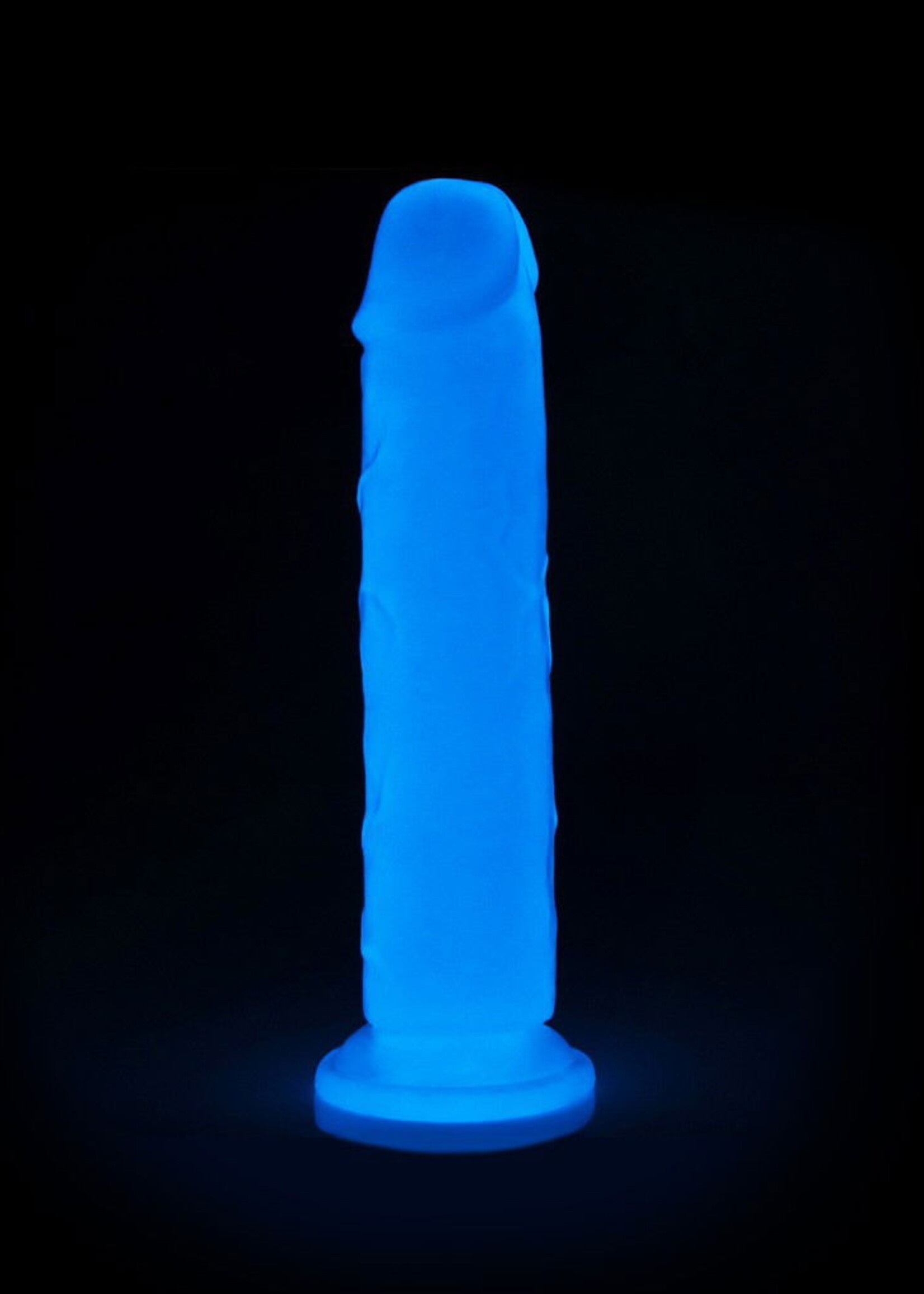 LoveToy Lumino Play Dildo - Realistischer Dildo 21 cm Ø4 cm + Glow in the Dark