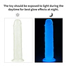 LoveToy Lumino Play Dildo - Realistischer Dildo 21 cm Ø4 cm + Glow in the Dark