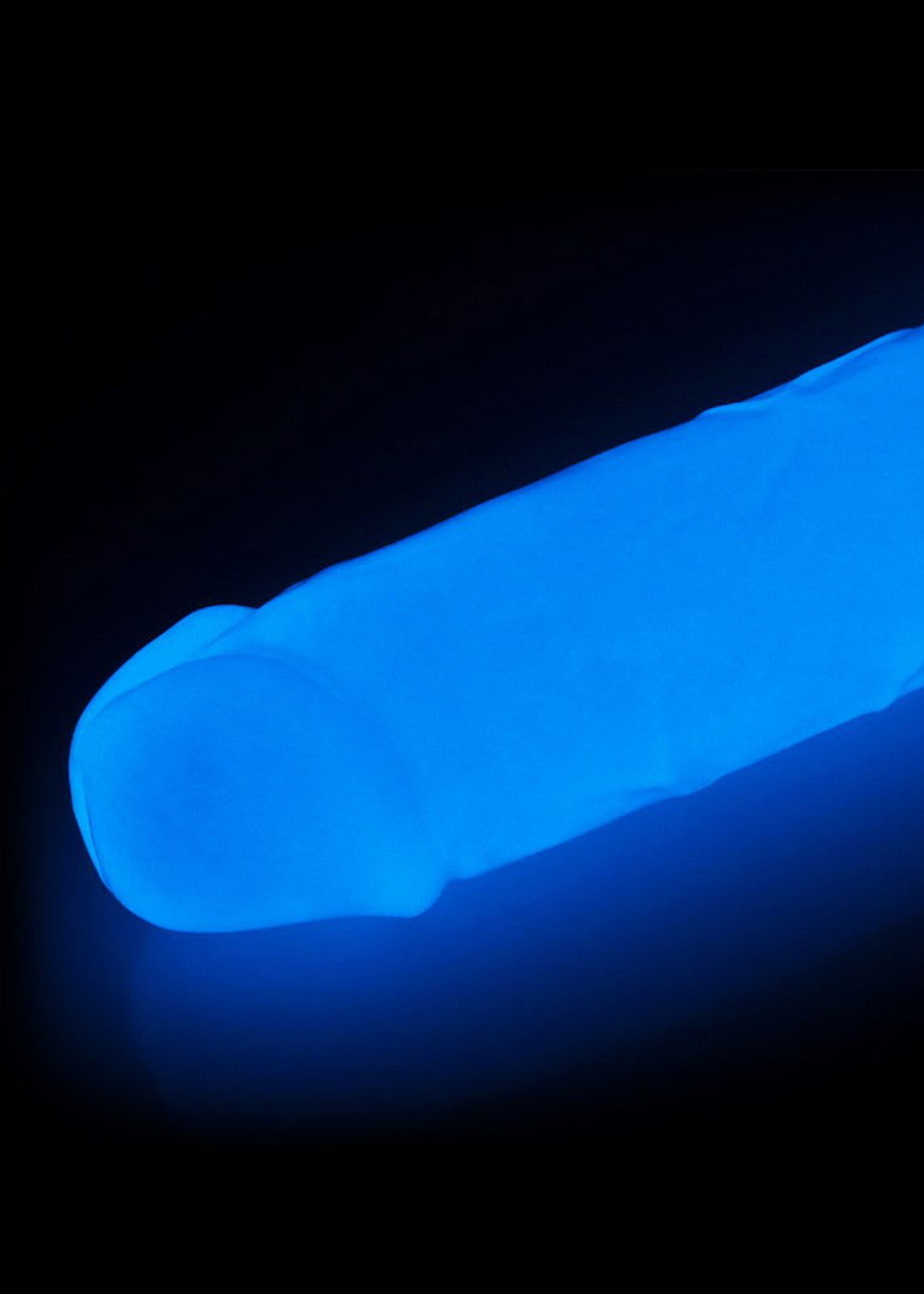 LoveToy Lumino Play Dildo - Realistischer Dildo 21 cm Ø4 cm + Glow in the Dark