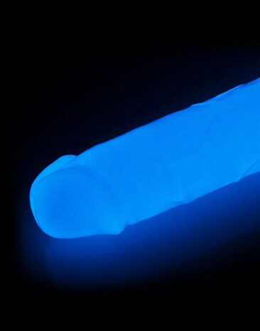 LoveToy Lumino Play Dildo - Realistischer Dildo 21 cm Ø4 cm + Glow in the Dark