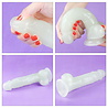 LoveToy Lumino Play Dildo - Realistische dildo 21,5 cm Ø4,5 cm + Lichtgevend in het donker