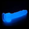 LoveToy Lumino Play Dildo - Realistische dildo 21,5 cm Ø4,5 cm + Lichtgevend in het donker