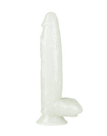 LoveToy Lumino Play Dildo - Realistischer Dildo 26 cm Ø5 cm + Glow in the Dark