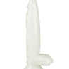 LoveToy Lumino Play Dildo - Realistischer Dildo 26 cm Ø5 cm + Glow in the Dark