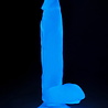 LoveToy Lumino Play Dildo - Realistischer Dildo 26 cm Ø5 cm + Glow in the Dark