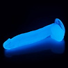 LoveToy Lumino Play Dildo - Realistischer Dildo 26 cm Ø5 cm + Glow in the Dark