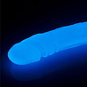 LoveToy Lumino Play Doppeldildo - Doppeldildo 37 cm Ø3-3,8 cm + Glow in the Dark
