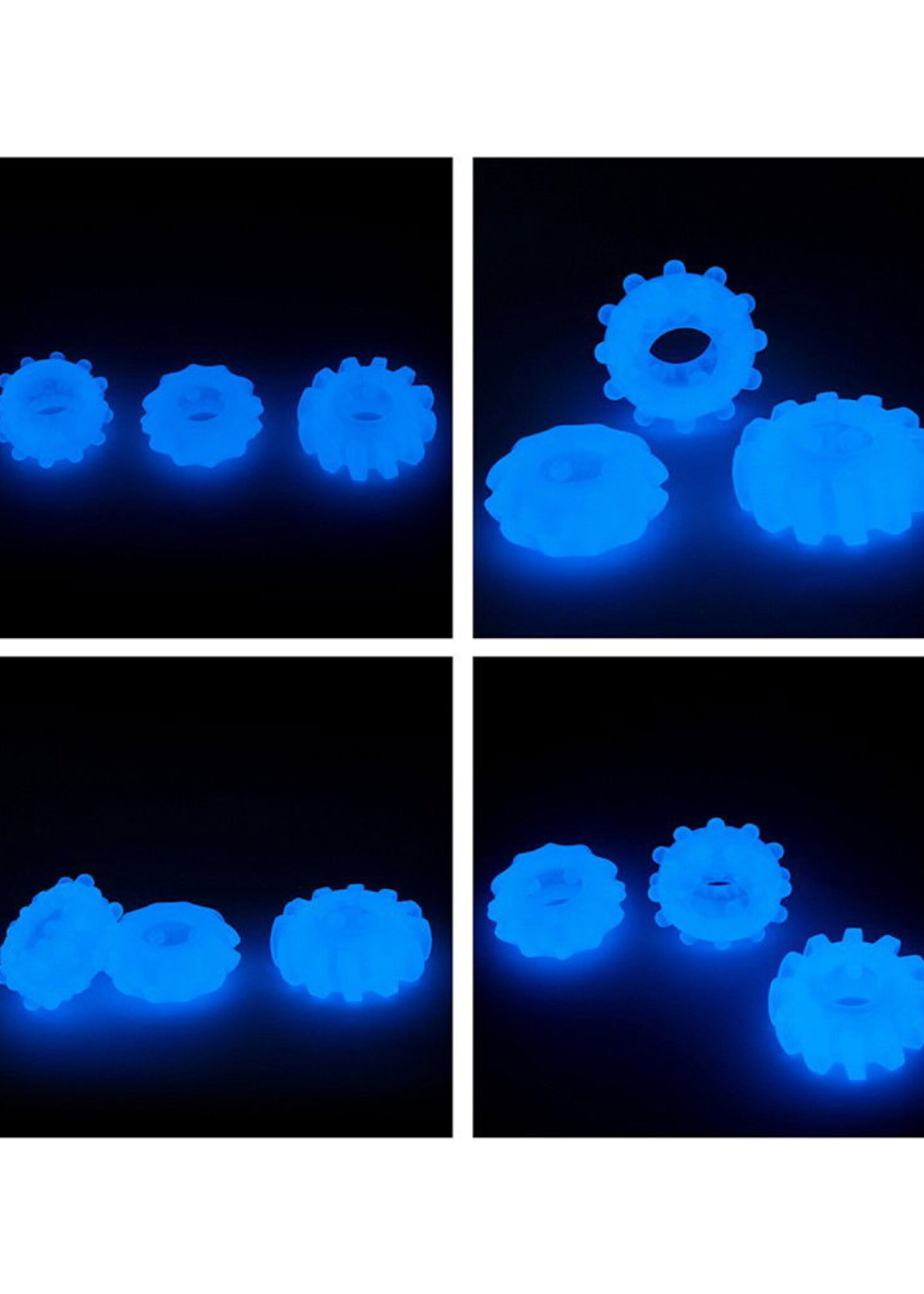 LoveToy Lumino Play Cockring - Glow in the Dark
