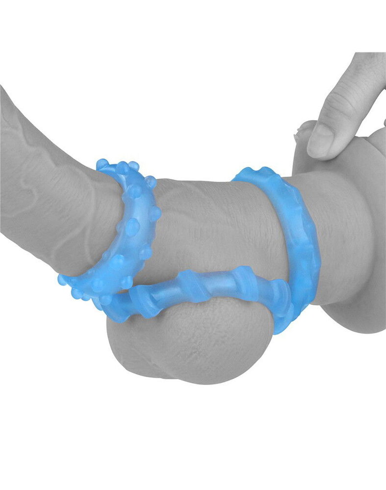 LoveToy LoveToy – Lumino Play Cockring 3er-Set – Leuchtet im Dunkeln LoveToy LoveToy – Lumino Play Cockring 3er-Set – Leuchtet im Dunkeln