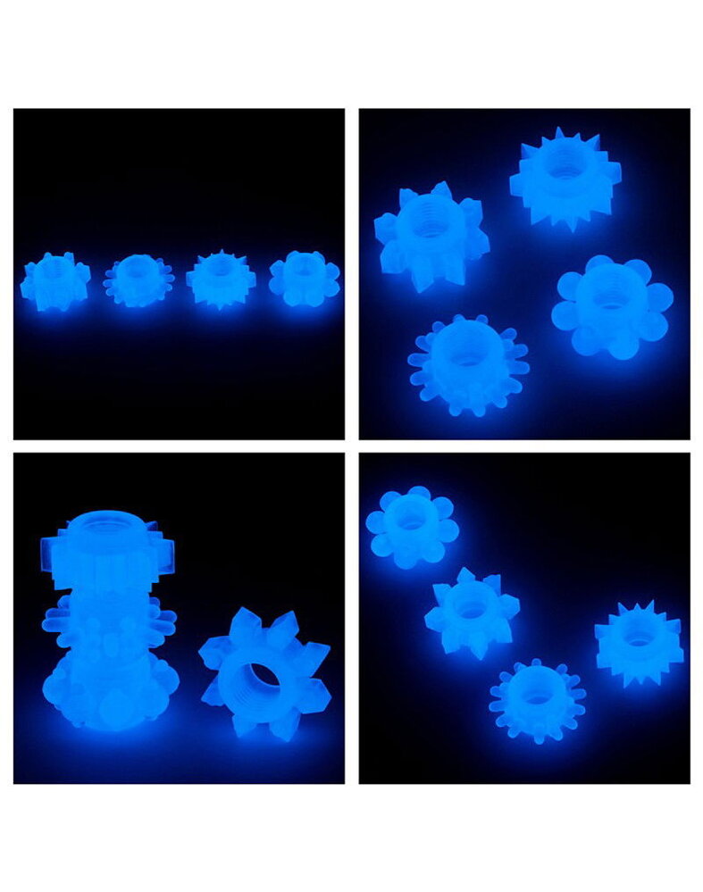 LoveToy Lumino Play Cockring-Set - Glow in the Dark LoveToy Lumino Play Cockring-Set - Glow in the Dark