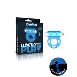 LoveToy Lumino Play Cock Ring Vibrator - Glow in the Dark