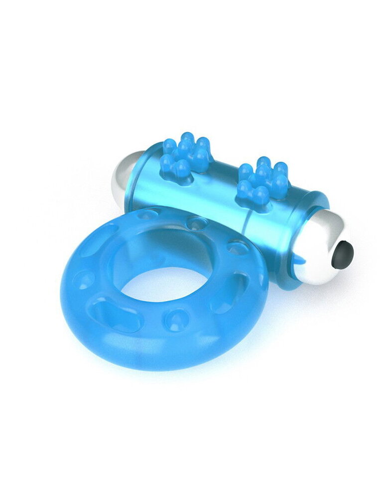 LoveToy Lumino Play Cockring-Vibrator - Ø3,9 cm + Glow in the Dark