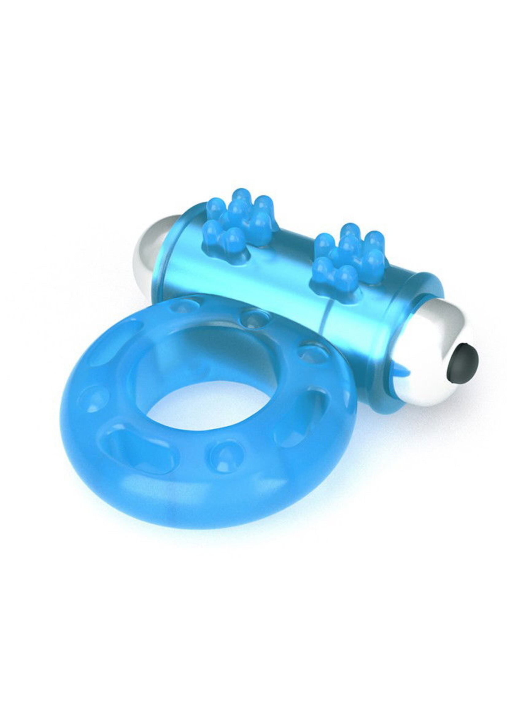 LoveToy Lumino Play penisring vibrator - Ø3,9 cm + lichtgevend in het donker