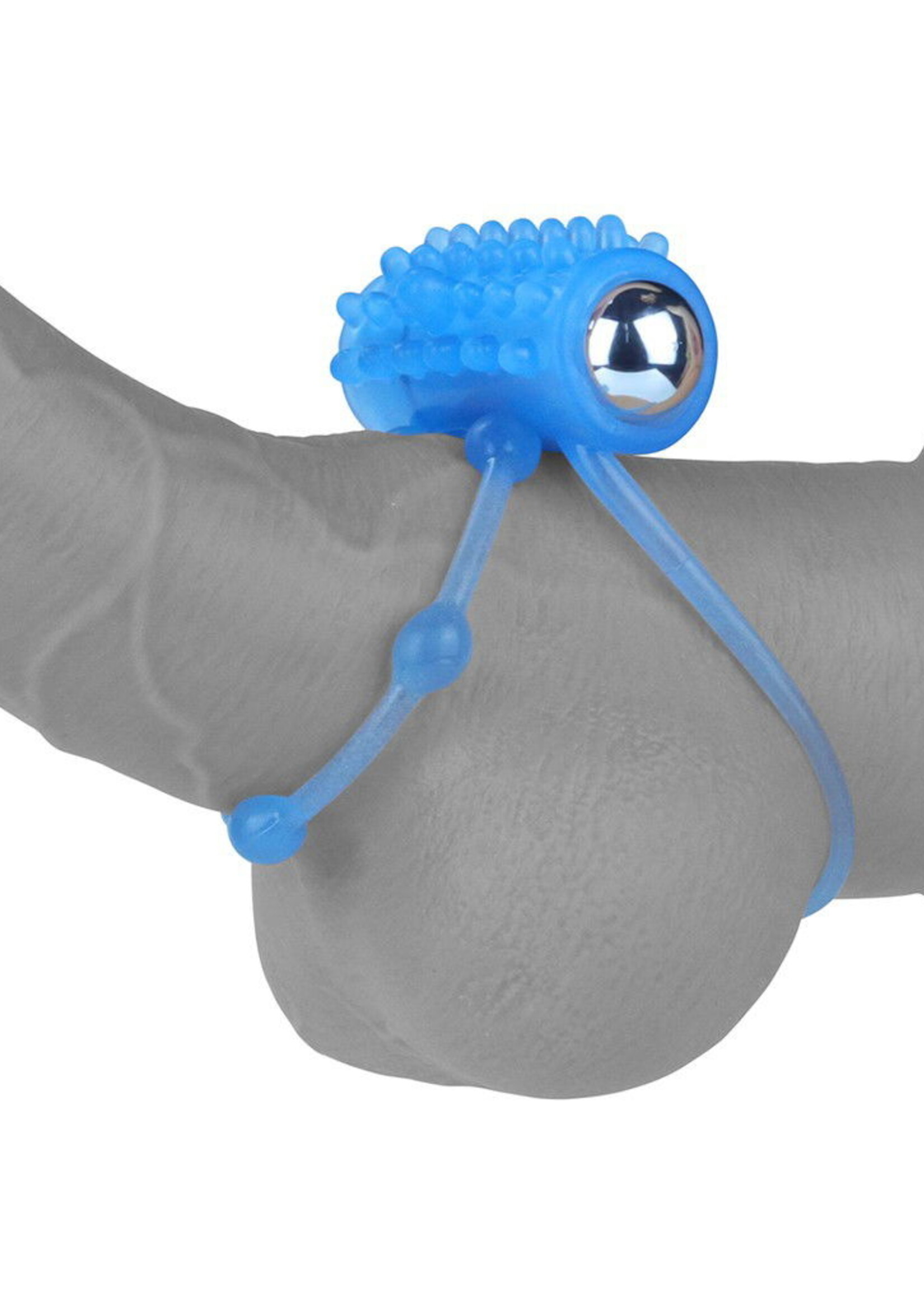 LoveToy Lumino Play penisring vibrator - Ø2,5-5 cm + lichtgevend in het donker