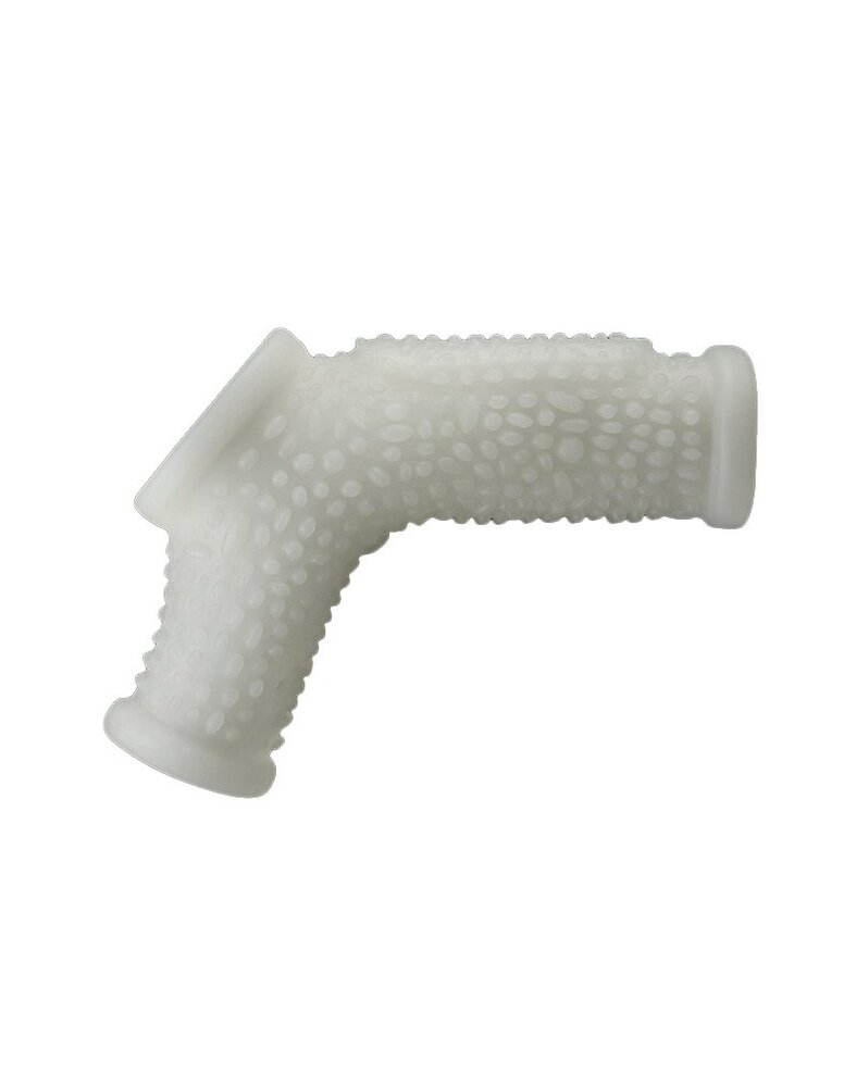 LoveToy LoveToy - Drip Knights Ring -Vibrating Penis Sleeve - White LoveToy LoveToy - Drip Knights Ring -Vibrating Penis Sleeve - White