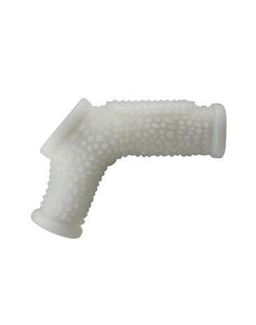 LoveToy LoveToy - Drip Knights Ring -Vibrating Penis Sleeve - White LoveToy LoveToy - Drip Knights Ring -Vibrating Penis Sleeve - White