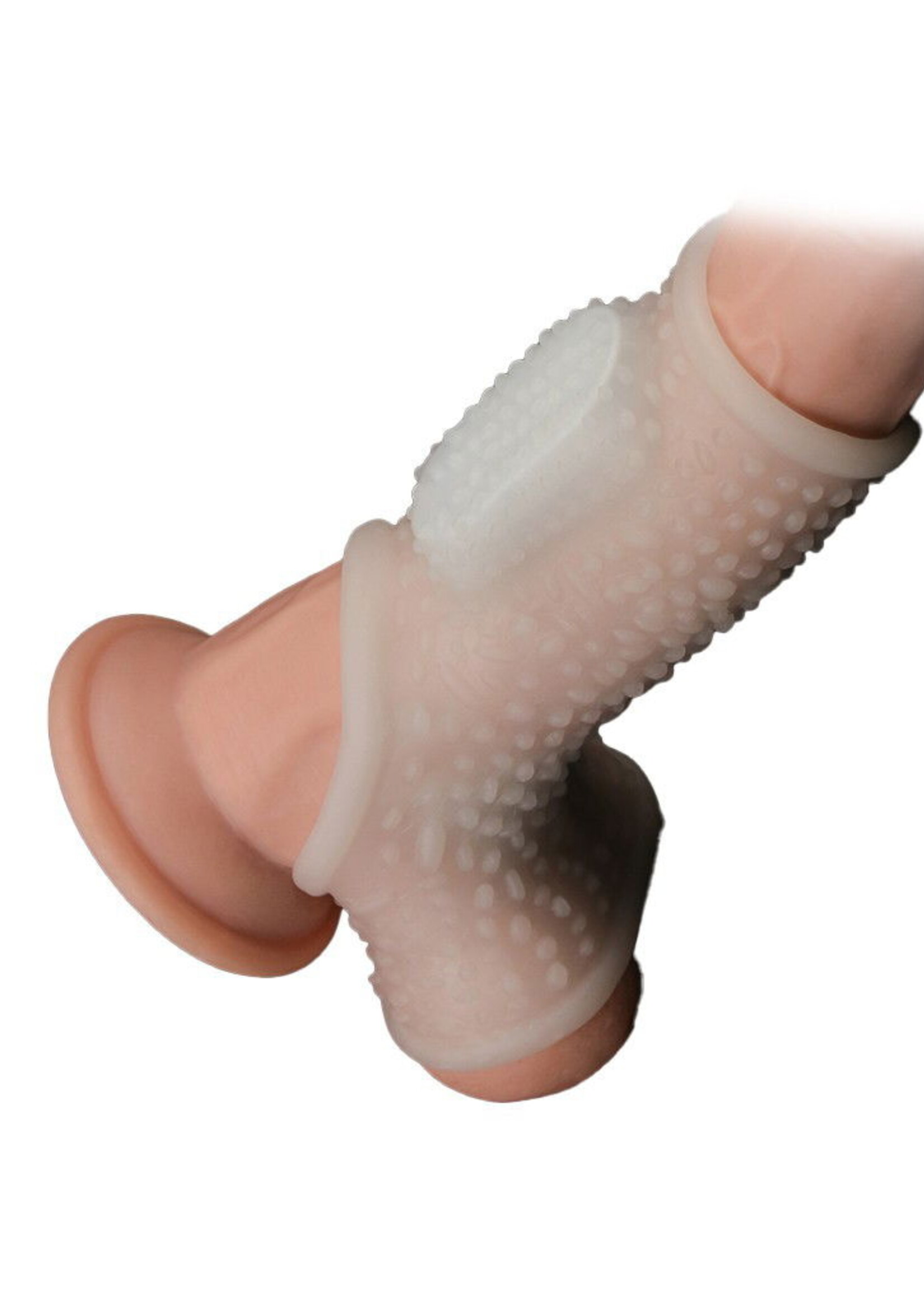 LoveToy Drip Knights Ring - penisring met vibratie Ø3,8-4,8 cm