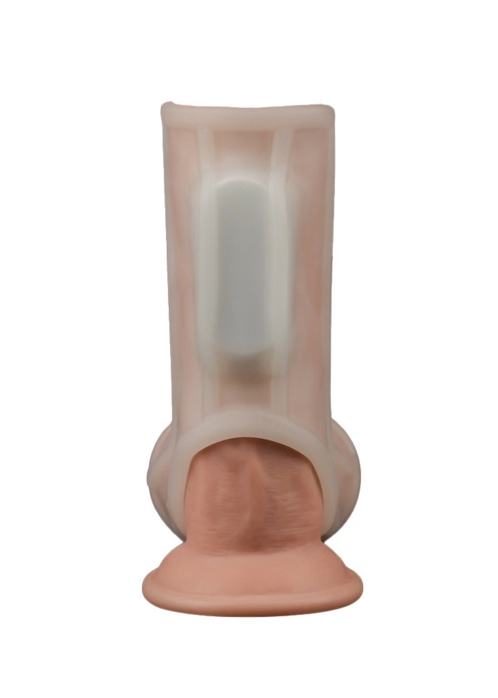 LoveToy Ridge Knights Ring - Penisring mit Vibration Ø3,8-4,8 cm