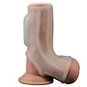 LoveToy LoveToy - Ridge Knights Ring - Vibrating Penis Sleeve - White LoveToy LoveToy - Ridge Knights Ring - Vibrating Penis Sleeve - White