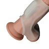 LoveToy LoveToy - Ridge Knights Ring - Vibrating Penis Sleeve - White LoveToy LoveToy - Ridge Knights Ring - Vibrating Penis Sleeve - White