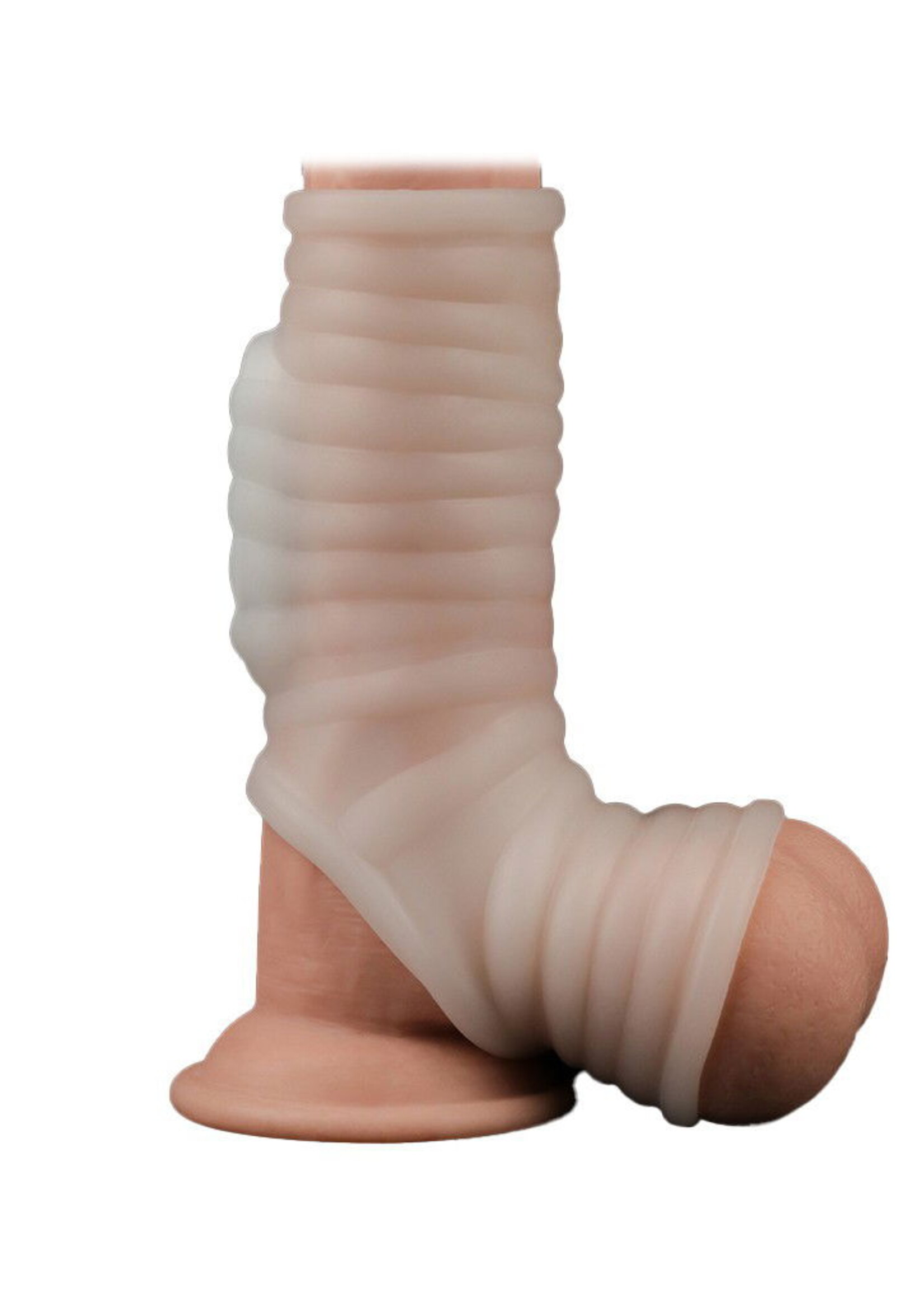 LoveToy Wellenritter-Ring - Penisring mit Vibration Ø3,8-4,8 cm