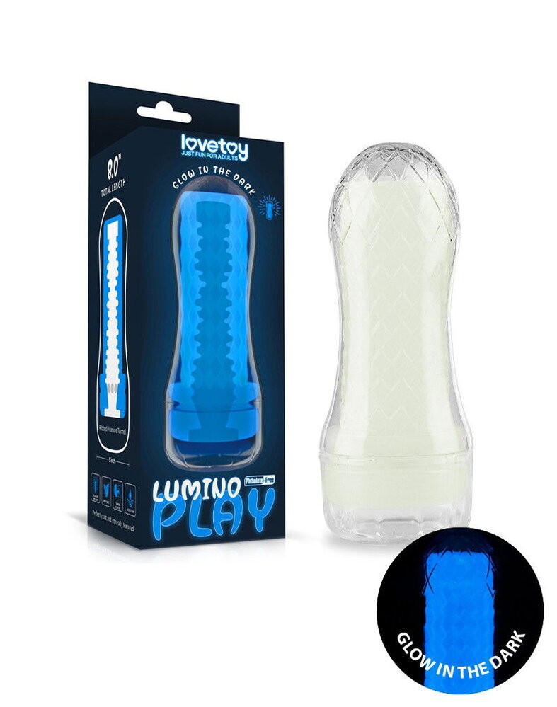 LoveToy Lumino Play Masturbator 2 - Glow in the Dark