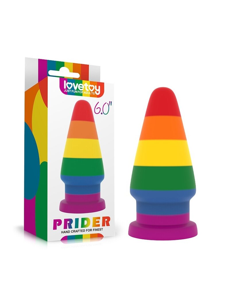 LoveToy Prider anaalplug - 15 cm Ø6,5 cm