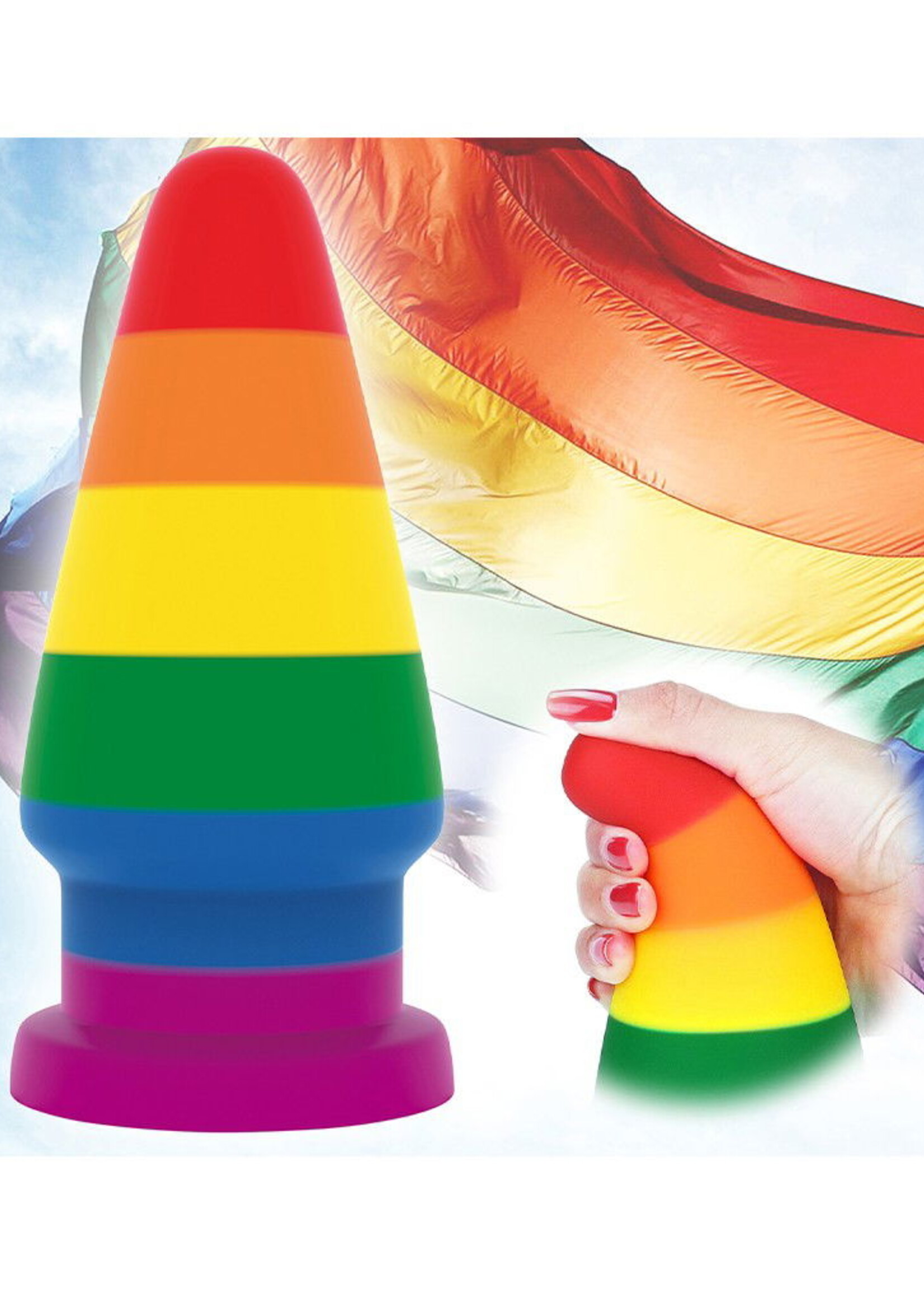 LoveToy Prider anaalplug - 15 cm Ø6,5 cm